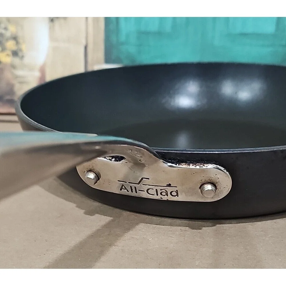 All Clad Metal Crafters 10.5 Inch Pan Black Frying Skillet